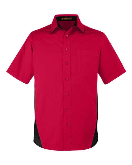 Men's Flash IL Colorblock Shirt — Red/ Black
