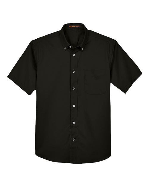 Men's Easy Blend™ Twill Dress Shirt with Stain-Release — Black
