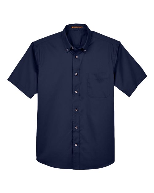 Men's Easy Blend™ Twill Dress Shirt with Stain-Release — Navy