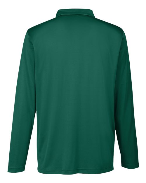 Men's Zone Performance Long Sleeve Polo — Sport Forest