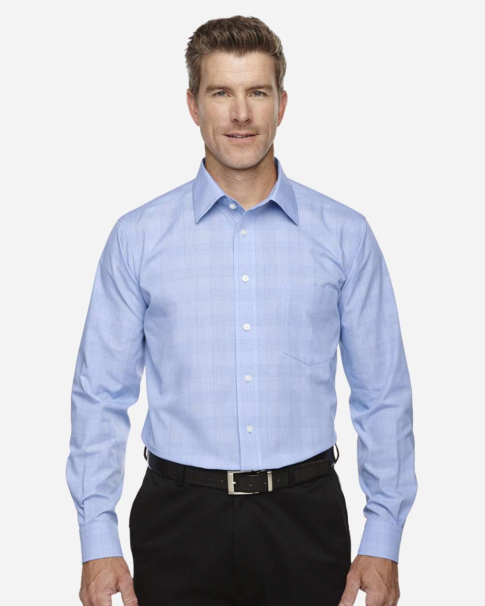 Chemise homme à carreaux Glen Crown Collection — Devon & Jones