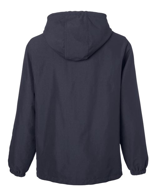 Unisex Flex Twill Hooded Jacket — Dark Charcoal