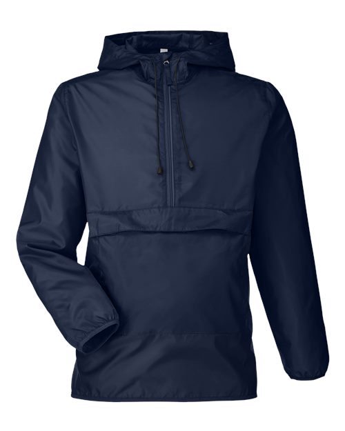 Unisex Zone Protect Packable Anorak Jacket — Sport Dark Navy