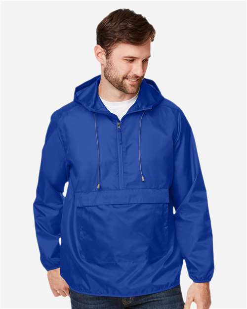 Unisex Zone Protect Packable Anorak Jacket — Sport Royal