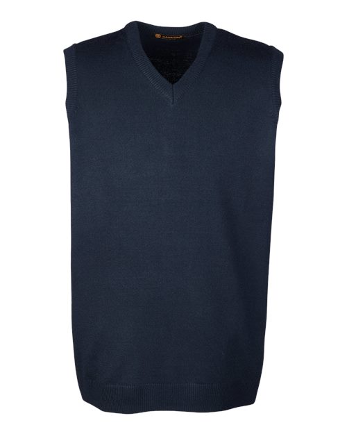 Men's Pilbloc™ V-Neck Sweater Vest — Dark Navy