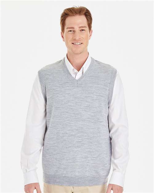 Men's Pilbloc™ V-Neck Sweater Vest — Grey Heather