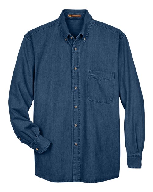 Men's Denim Shirt — Dark Denim