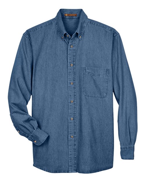 Men's Denim Shirt — Light Denim