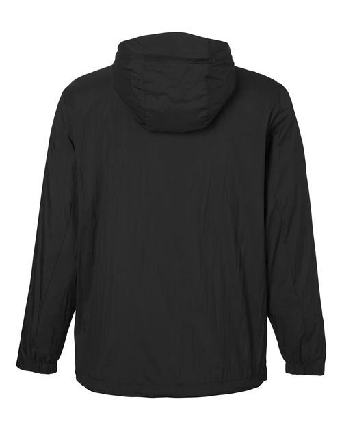 Men's Aura Lightweight Packable Anorak — Black/ Carbon