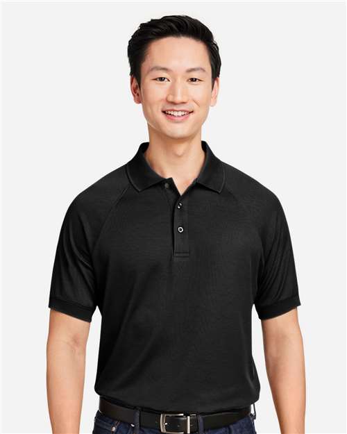 Men's Charge Snag and Soil Protect Polo — Black