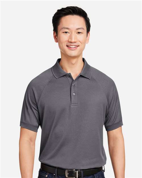 Men's Charge Snag and Soil Protect Polo — Dark Charcoal