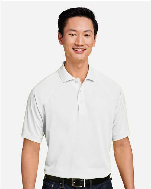 Men's Charge Snag and Soil Protect Polo — White