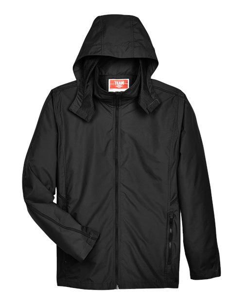 Unisex Conquest Jacket with Mesh Lining — Black