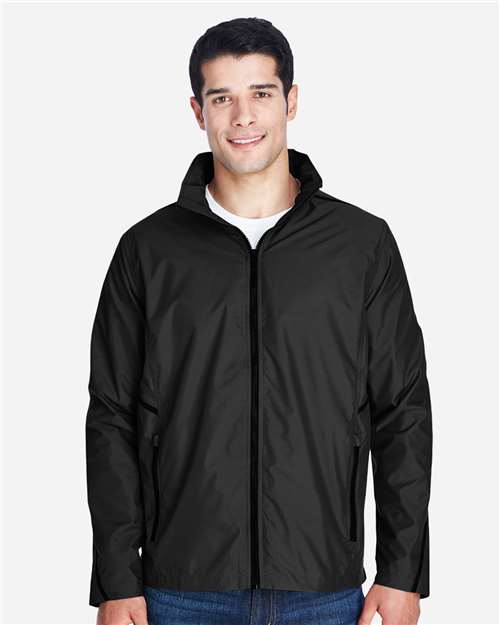 Unisex Conquest Jacket with Mesh Lining — Black