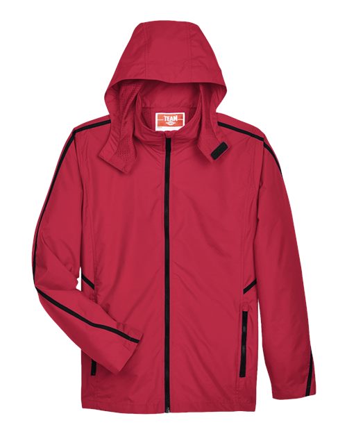 Unisex Conquest Jacket with Mesh Lining — Sport Red