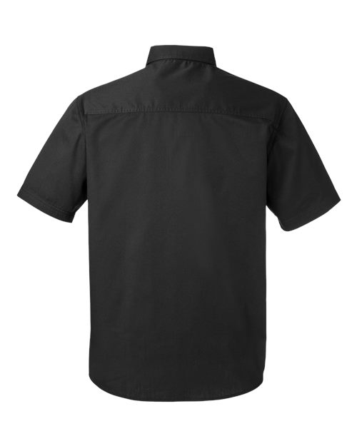 Men's Advantage IL Short Sleeve Work Shirt — Black