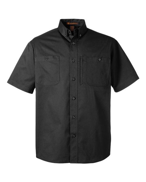 Men's Advantage IL Short Sleeve Work Shirt — Black
