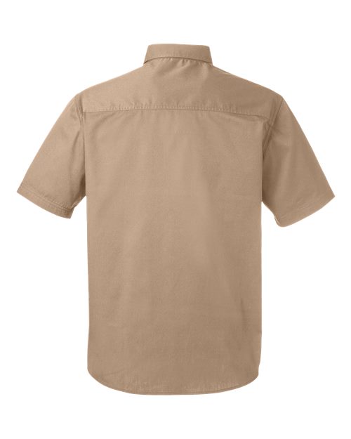 Men's Advantage IL Short Sleeve Work Shirt — Khaki