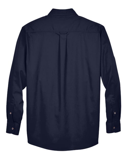Men's Tall Easy Blend™ Twill Dress Shirt — Navy