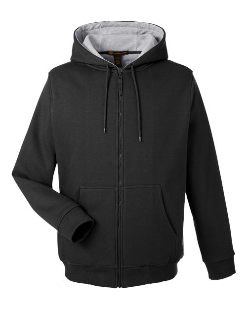 Unisex ClimaBloc™ Lined Heavyweight Hooded Sweatshirt — Black