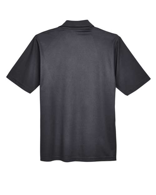 Men's Balance Colorblock Performance Piqué Polo — Classic Red/ Carbon