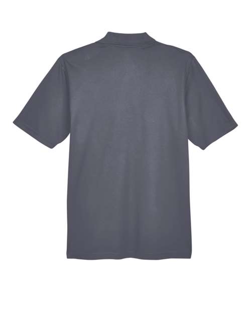 Men's Balance Colorblock Performance Piqué Polo — True Royal/ Carbon