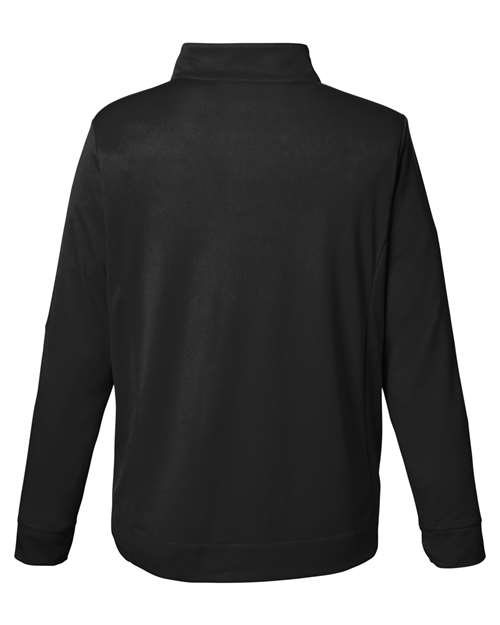 Men's Market Snag Protect Mesh Colorblock Quarter-Zip Pullover — Black/ Carbon