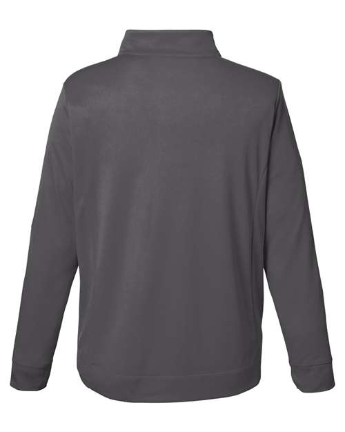 Men's Market Snag Protect Mesh Colorblock Quarter-Zip Pullover — Carbon/ Black