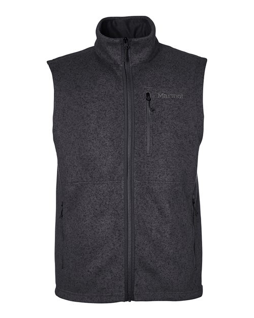 Men's Drop Line Vest — Black Heather