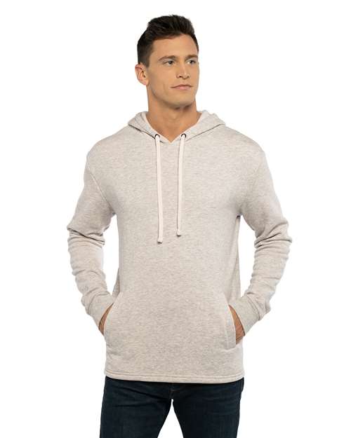 Unisex Malibu Welt Pocket Hoodie Sweatshirt — Oatmeal