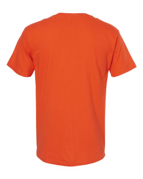 Men's Gold Soft Touch T-Shirt — Burnt Orange