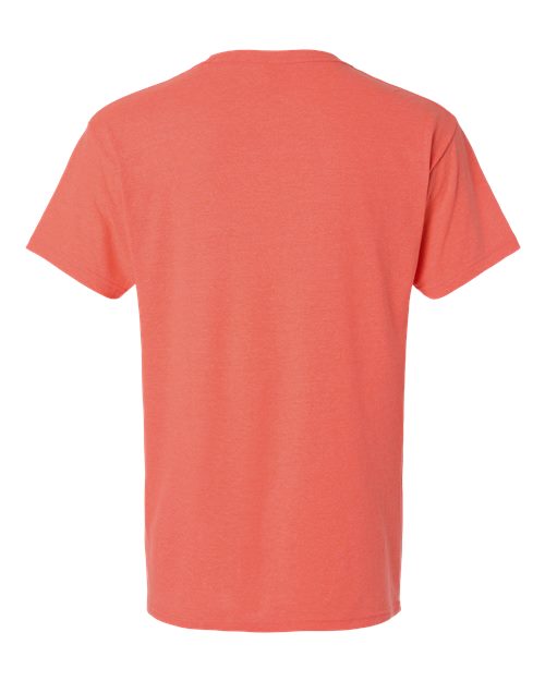Men's Gold Soft Touch T-Shirt — Heather Coral