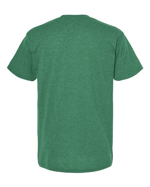 Men's Gold Soft Touch T-Shirt — Heather Kelly Green