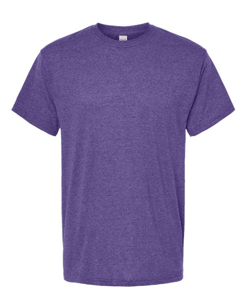 Men's Gold Soft Touch T-Shirt — Heather Purple