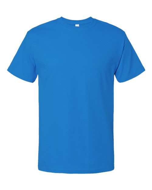 Men's Gold Soft Touch T-Shirt — Ocean Blue