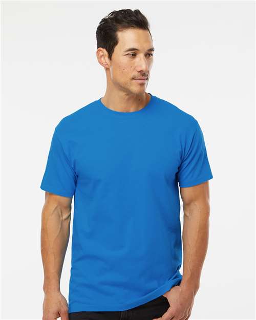 Men's Gold Soft Touch T-Shirt — Ocean Blue