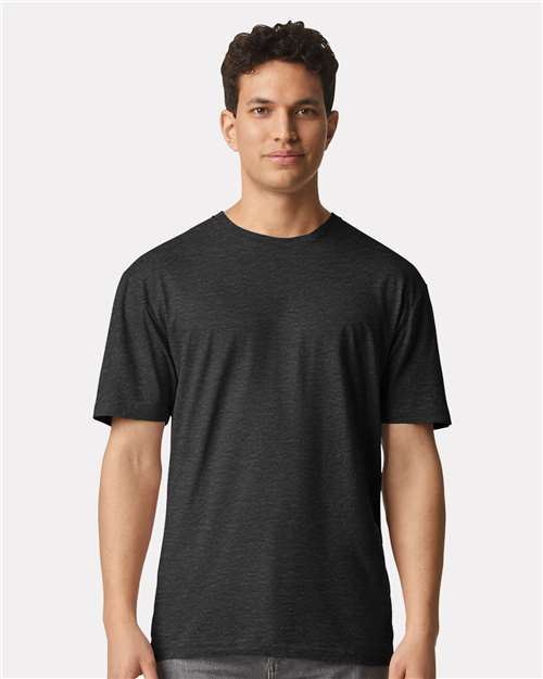 Unisex Light Cotton T-Shirt — Heather Dark Grey