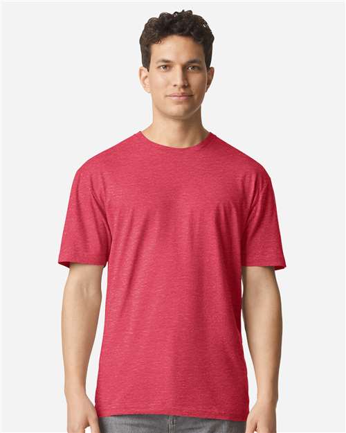 Unisex Light Cotton T-Shirt — Heather Red