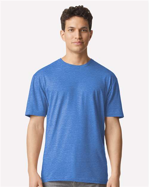 Unisex Light Cotton T-Shirt — Heather Royal