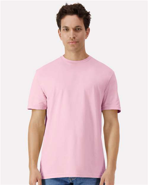 Unisex Light Cotton T-Shirt — Light Pink