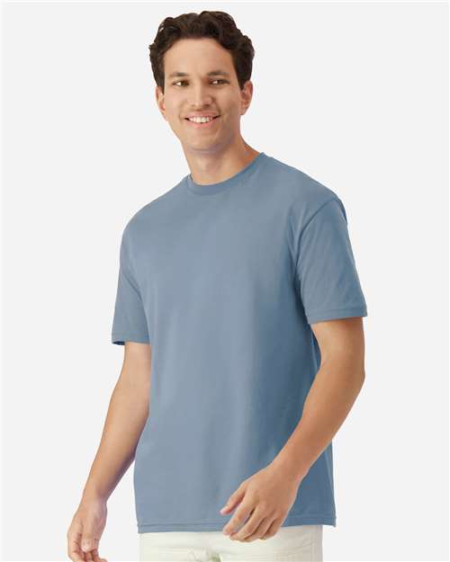 Unisex Light Cotton T-Shirt — Stone Blue