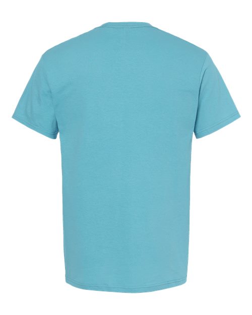 Men's Gold Soft Touch T-Shirt — Diving Blue