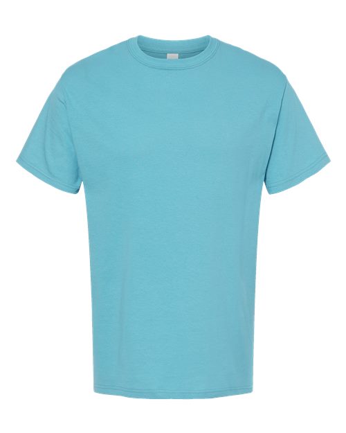 Men's Gold Soft Touch T-Shirt — Diving Blue