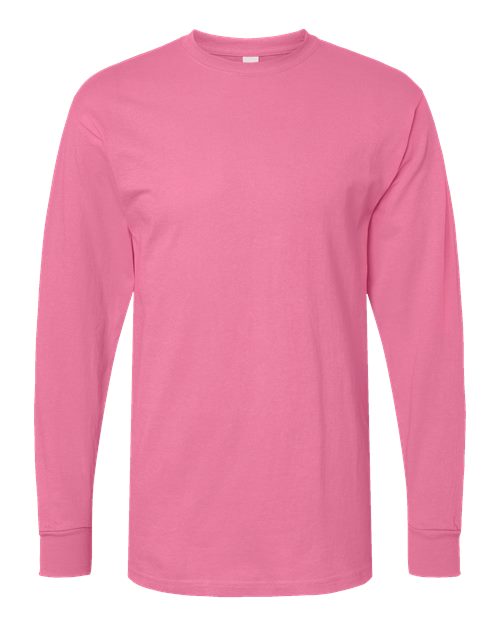 Unisex Gold Soft Touch Long Sleeve T-Shirt — Azalea