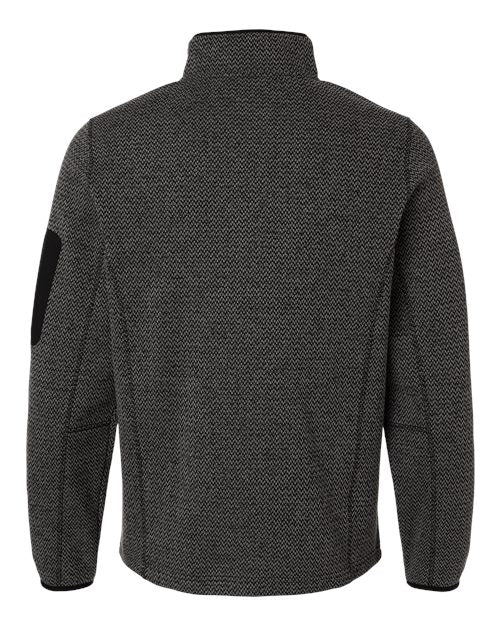 Men's Jasper Full-Zip Fleece Jacket — Black/ Grey