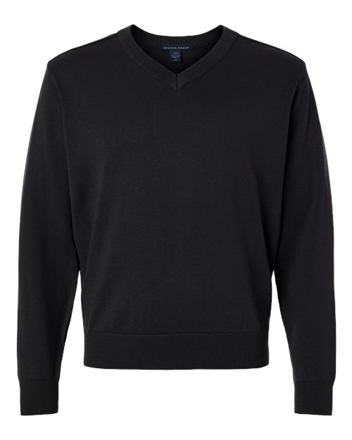 Men's New Classics V-Neck Sweater — Black