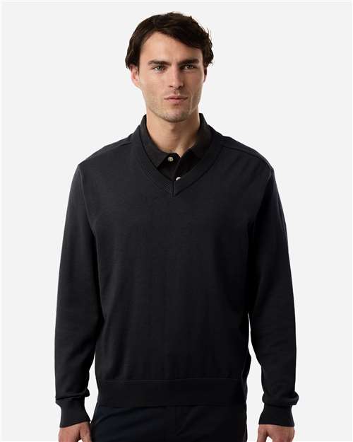 Men's New Classics V-Neck Sweater — Black