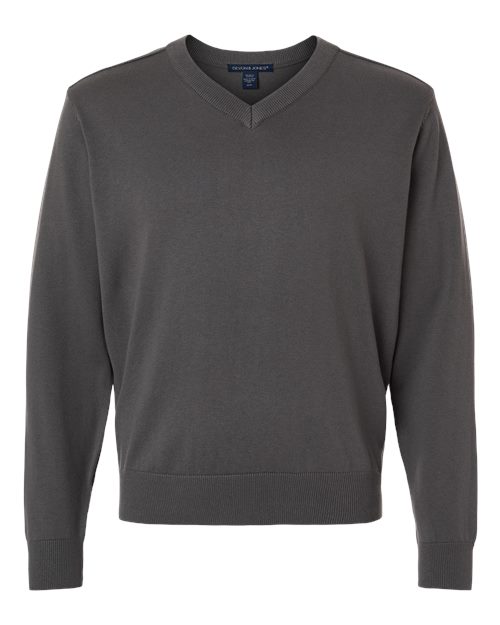 Men's New Classics V-Neck Sweater — Graphite