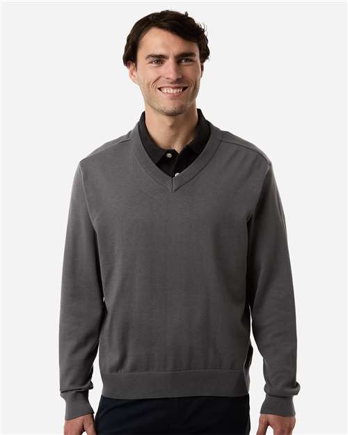 Men's New Classics V-Neck Sweater — Graphite