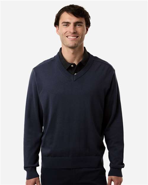 Men's New Classics V-Neck Sweater — Navy